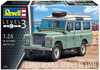 REV07047 - LAND ROVER Serie III LWB model to assemble and paint paint and glue not included