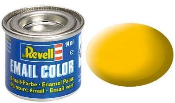 REV32115 - Matt yellow enamel paint 14ml