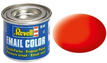 REV32125 - Matte fluo orange enamel paint 14ml
