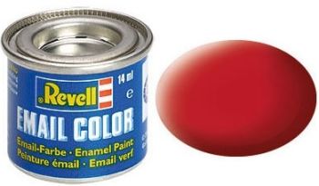 REV32136 - Matte carmine red enamel paint 14ml