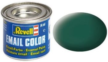 REV32148 - Matte green enamel paint 14ml