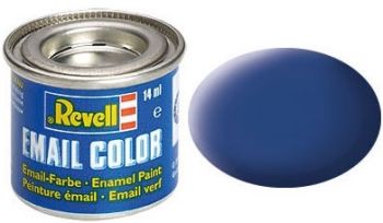 REV32156 - Matt blue enamel paint 14ml