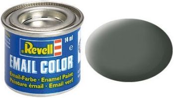 REV32166 - Matt olive gray enamel paint 14ml