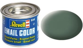 REV32167 - Matte green gray enamel paint 14ml