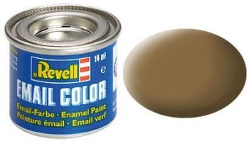 REV32182 - Matte dark earth enamel paint RAF 14ml