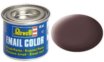 REV32184 - Matte brown enamel paint14ml