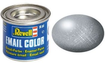 REV32191 - Enamel paint gray steel metal 14ml