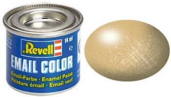 REV32194 - Metal gold enamel paint 14ml