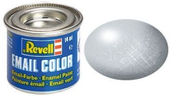 REV32199 - Gray aluminum enamel paint 14ml