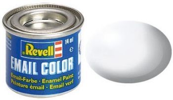REV32301 - Satin white enamel paint 14ml