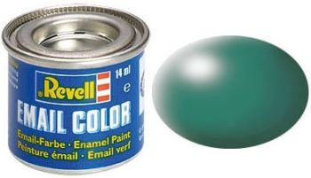 REV32365 - Glossy green enamel paint 14ml