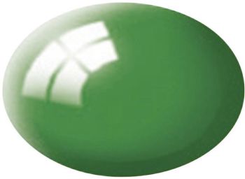 REV36161 - Glossy emerald green acrylic paint 18 ml