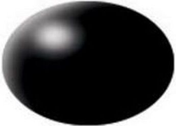 REV36302 - Satin black acrylic paint 18 ml