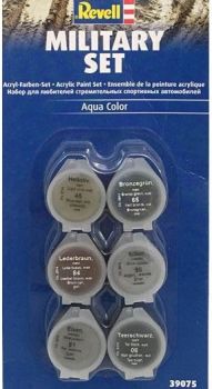 REV39075 - Acrylic paint Military Set 6 colors pot of 5ml