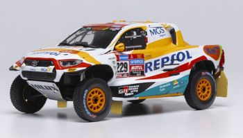 IXORAM988.22 - TOYOTA GR DKR Hilux Evo T1+ #229 – 2023 Paris-Dakar Rally (I-E. Pujol / J. Valcarcel)