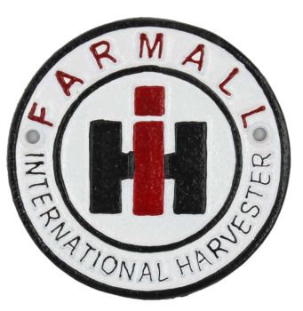 RHY-DE1073 - IH Farmall cast iron round panel