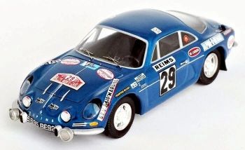 TRORRFR49 - RENAULT-ALPINE A110 #29 Monte Carlo Rally 1972 J.HENRY / G.DI NICOLA - Limited to 150ex.