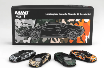 MGTS0026 - Set of 4 models: LAMBORGHINI Huracan Steratto all-terrain 2025