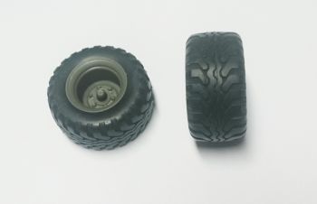 ART04286 - 2 Dump wheels 28x14mm