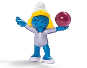 SHL20740 - Smurfette at the Olympic Games - Gymnast