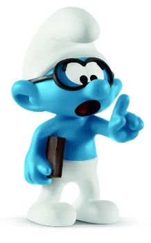 SHL20812 - Glasses Smurf