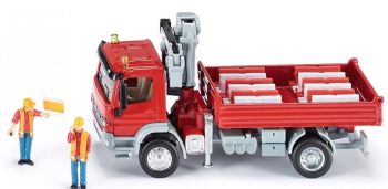 SIK3534 - MERCEDES BENZ Atego 4x2 tipper with character crane and accessories