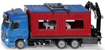 SIK3556 - MERCEDES BENZ LKW 6x4 crane platform with algeco