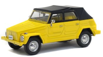 SOL4305100 - VOLKSWAGEN 181 1971 yellow convertible closed
