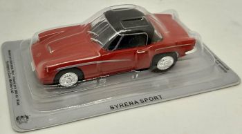 MAGPCSYRENA - SYRENA Sport 1960 red black roof sold in blister