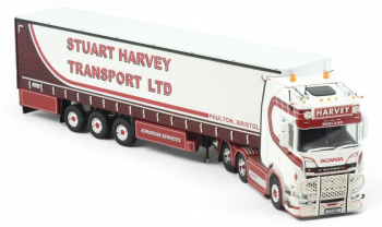 TEK86273 - SCANIA S Highline 6x4 with 3-axle trailer STUART HARVEY TRANSPORT