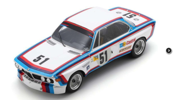 SPA18S857 - BMW 3.0 CSL #51 11th 24H Le Mans 1973 T.HEZEMANS / D.QUESTER