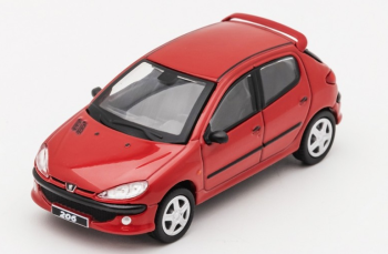 SHALL-029-125 - PEUGEOT 206 Red