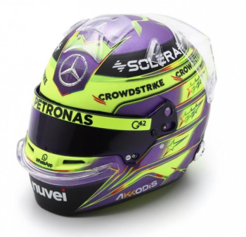 SPA5HF145 - Helmet - Lewis Hamilton - MERCEDES-AMG PETRONAS F1 Team - GP England 2024