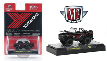 M2M-31500MJS35 - FORD Bronco Yokohama 1971 black and red