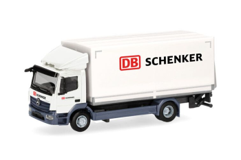 HER318761 - MERCEDES BENZ Atego 4x2 with box DB SCHENKER