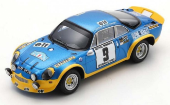 SPASF228 - ALPINE A110 Turbo #9 Winner Critérium des Cévennes 1972 JL.THERIER-M.CALLEWAERT