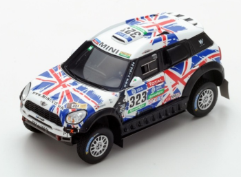 TSM430238 - MINI All4 Racing #323 X-raid Team Hunt-Schulz 10th Dakar Rally 2016