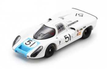 SPAUS272 - PORSCHE 907 #51 2nd 12H Sebring 1968 V.ELFORD-J.NEERPASCH