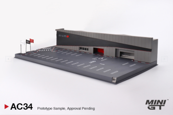 MGTAC34 - Diorama Nissan Motosport and Customising Nismo operations centre 2024