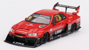 MGT00843-R - NISSAN Skyline GT-R Super Silhouette 2024 RHD red and black