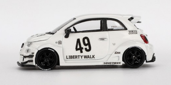 MGT00809-L - FIAT 595 Abarth LB-WORKS X ABS WORKS Gara 2024 LHD White