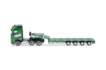 HER319492 - VOLVO FH GL XL 6x4 with 4-axle flatbed KUBLER