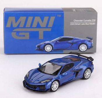 MGT00892-L - CHEVROLET Corvette C8 Z06 Elkhart Lake Metallic Blue 2023 LHD