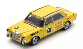 SPAS5893 - MERCEDES BENZ 300 SEL 6.8 AMG #48 Test Drive 24 Hours of Le Mans 1972 H. HEYER