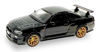 HER87MC000046 - NISSAN GTR 34 black