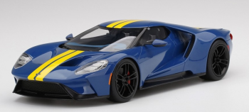 TS0305 - FORD GT Sunoco blue with yellow stripes