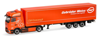 HER320177 - MERCEDES BENZ eActros 600 ProCabin 4x2 with 3-axle trailer GEBRUDER WEISS
