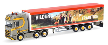 HER925396 - SCANIA CR 20 6x4 with 3-axle moving floor trailer DORNBIERER