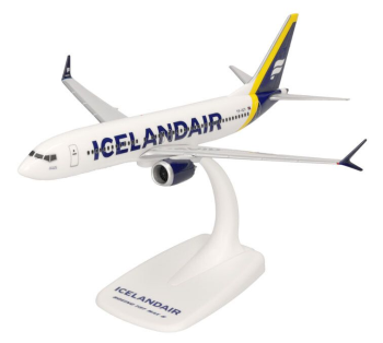 HER614641 - BOEING 737 Max 8 Icelandair Latrabjarg with yellow stripe