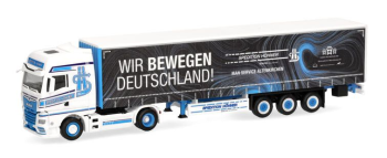 HER320320 - MAN TGX GX 4x2 with 3-axle trailer HOHNER - Wir bewegen Deutschland